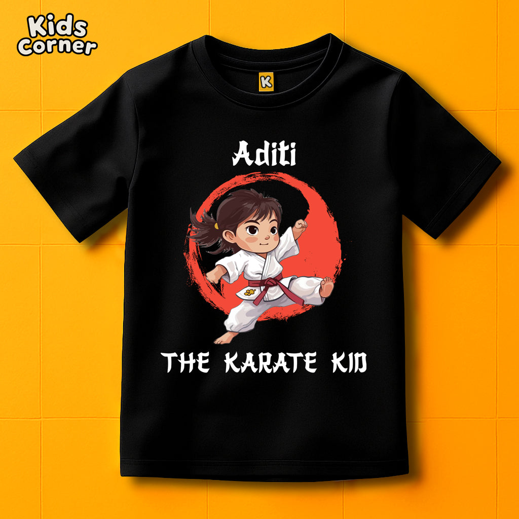 The Karate Kid T-shirt for Kids | Get your Kid's name customized