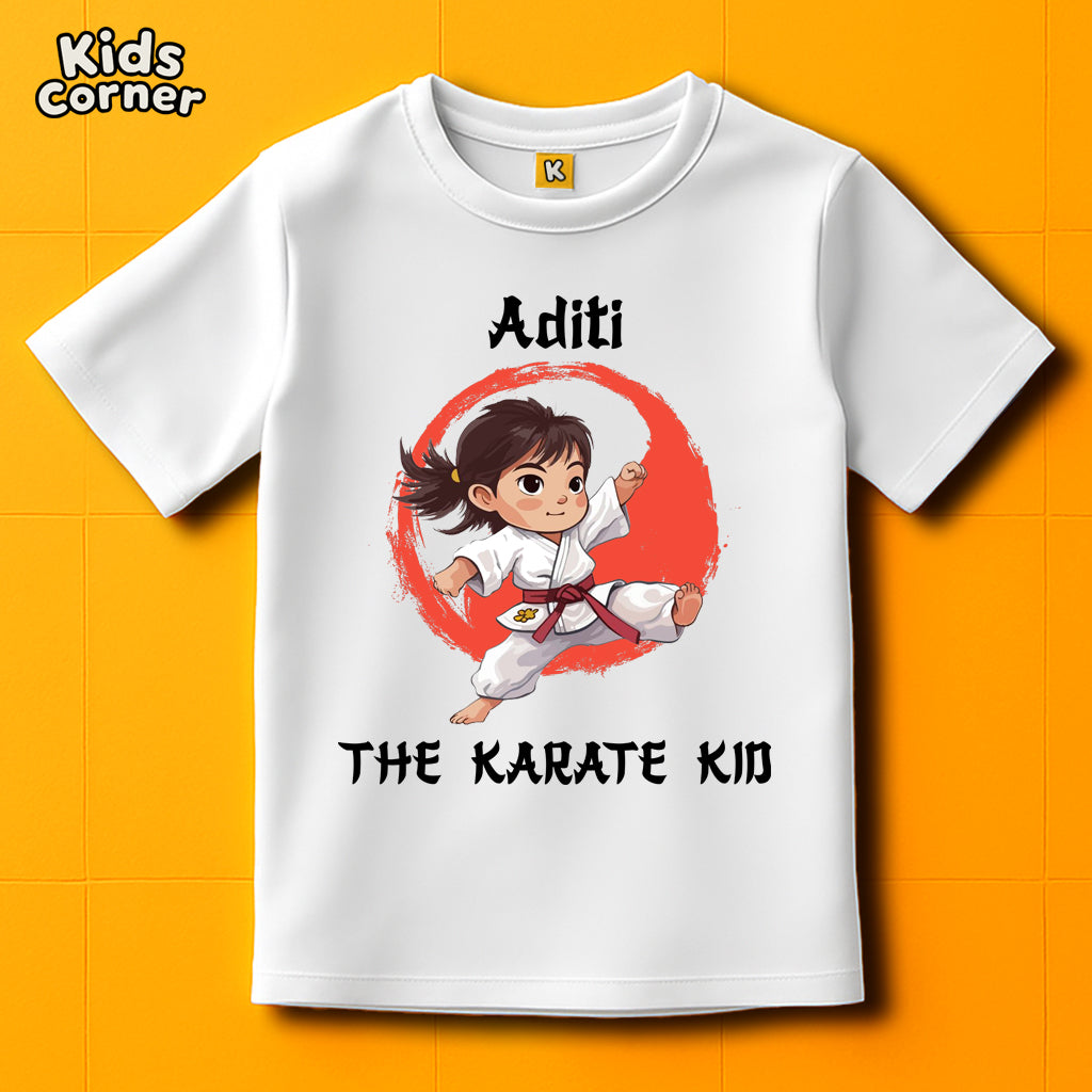 The Karate Kid T-shirt for Kids | Get your Kid's name customized