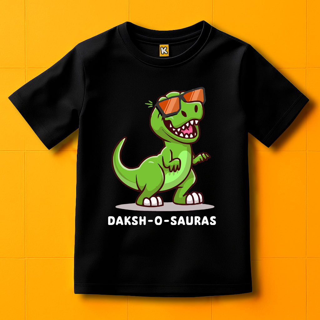 Dino T-shirt for Kids | Get your Kid's name customized