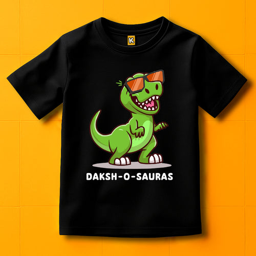 Dino T-shirt for Kids | Get your Kid's name customized
