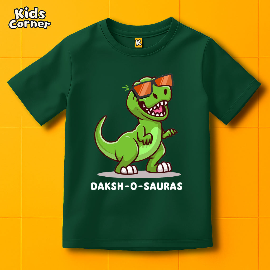 Dino T-shirt for Kids | Get your Kid's name customized