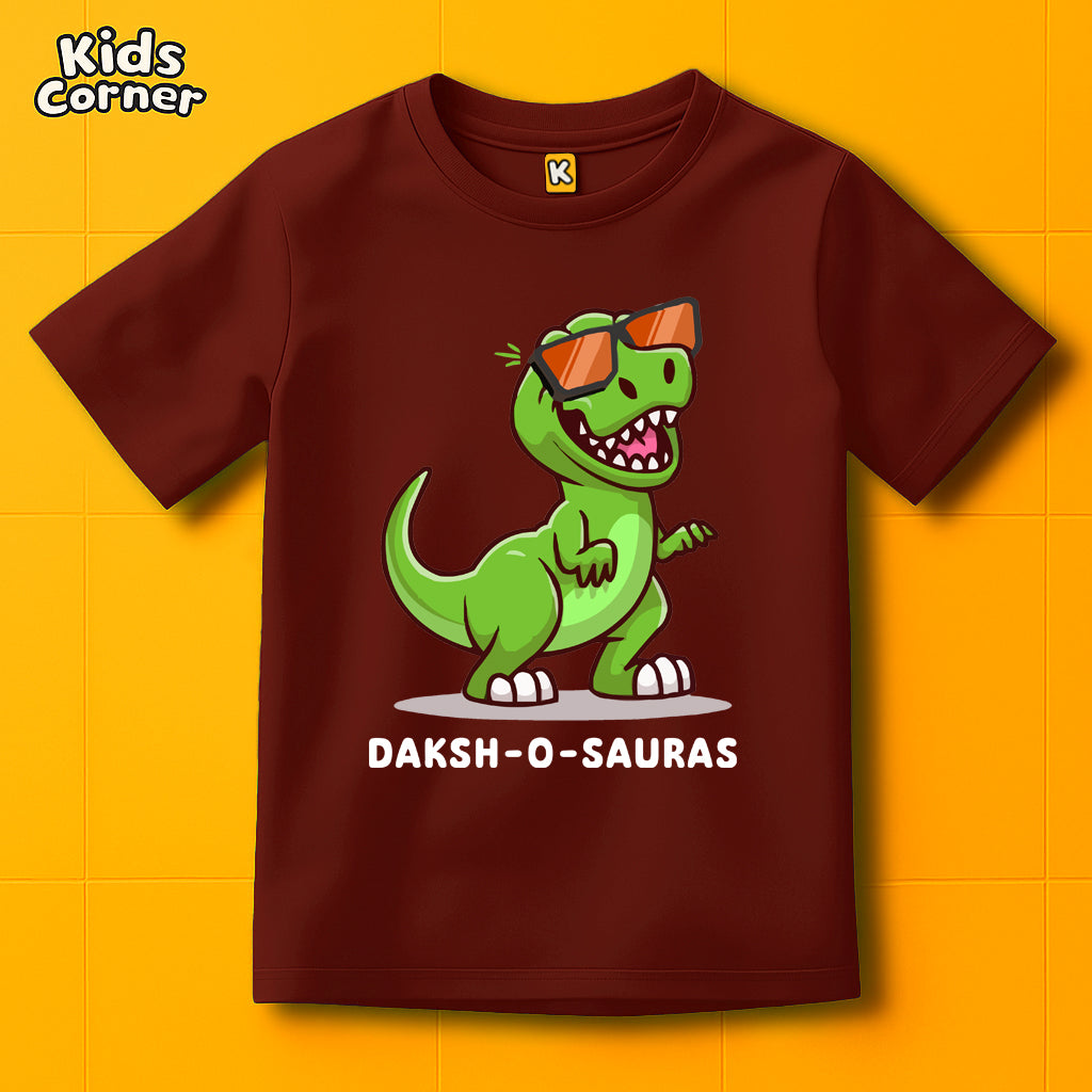 Dino T-shirt for Kids | Get your Kid's name customized