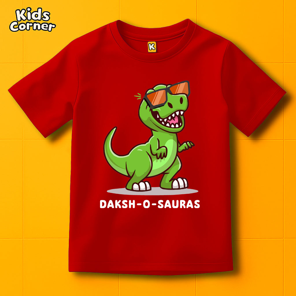 Dino T-shirt for Kids | Get your Kid's name customized