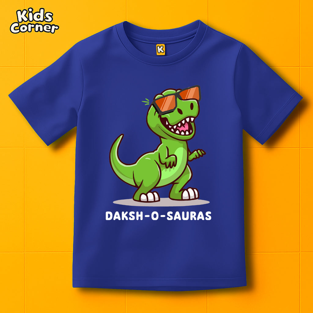 Dino T-shirt for Kids | Get your Kid's name customized